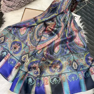 Blue Multicolour Paisley