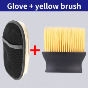 Gloves X Brush