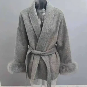 Short Pattern Gray
