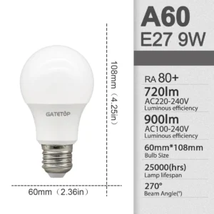 A60 9W