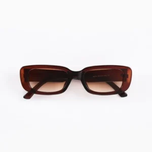 Brown frame, brown gradient lenses / إطار بني وعدسات بنية متدرجة