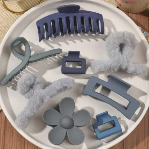 8Pcs Blue