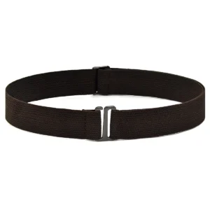 Adjustable Elastic Belt with Slim Metal Hook Clasp
