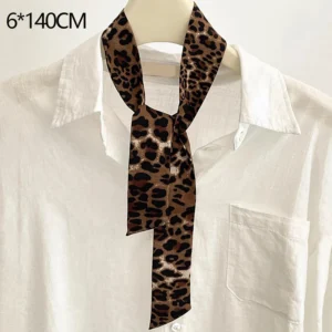 Large leopard print — 140 × 6 cm / طبعة فهد كبيرة — 140 × 6 سم
