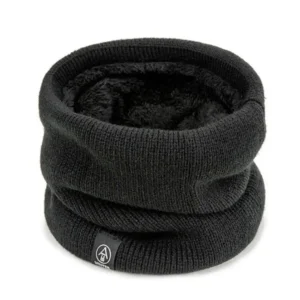 Lined Knitted Loop Neck Warmer