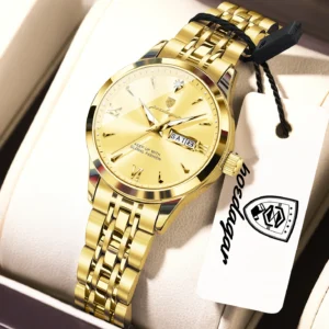 Gold-tone Bracelet And Dial
