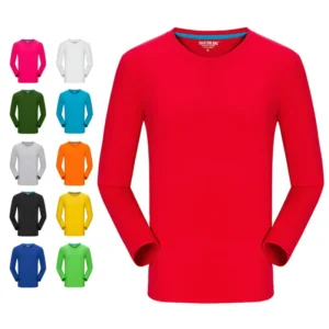 Men's Cotton T-Shirt or Polo – Long Sleeve