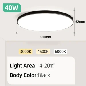 Black 40W 220V