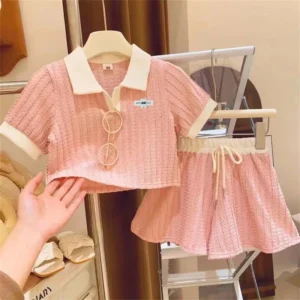 Girls' Matching Set – Short Sleeve