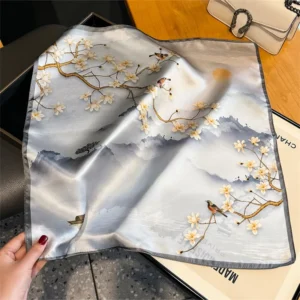 Grey Blossom Landscape