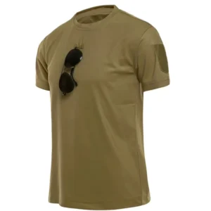 Khaki O-neck Old