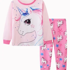 Girls' Polyester Pyjamas – Long Sleeve