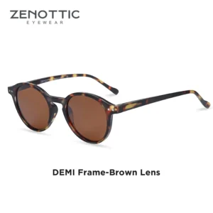 Tortoiseshell frame, brown lenses / إطار بنقشة السلحفاة وعدسات بنية
