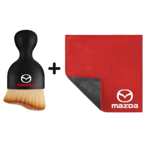Brush And Towel Red