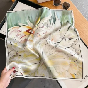Ivory Feathered Flower