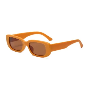 Amber frame, brown lenses / إطار كهرماني وعدسات بنية